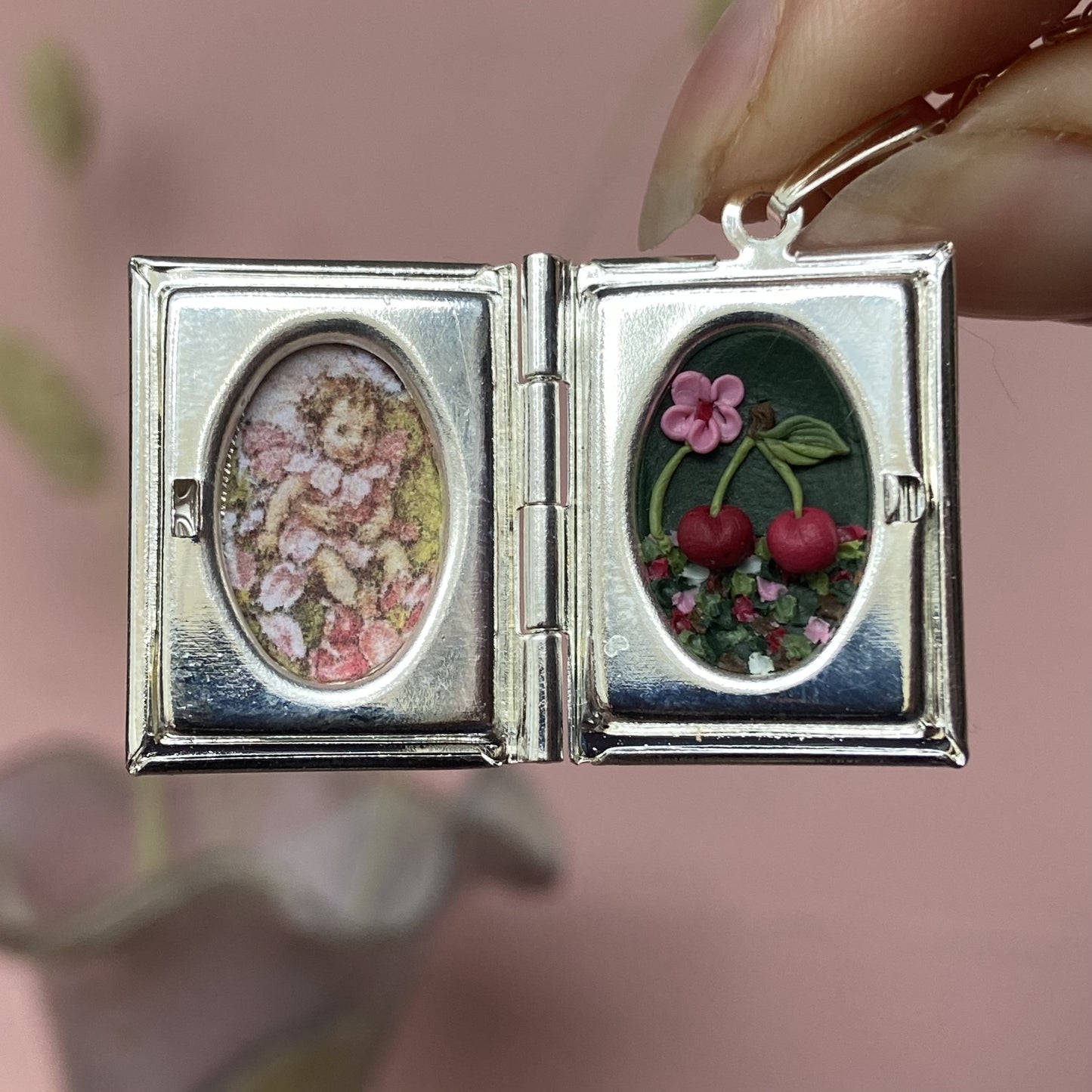 Cherry Cherub Locket