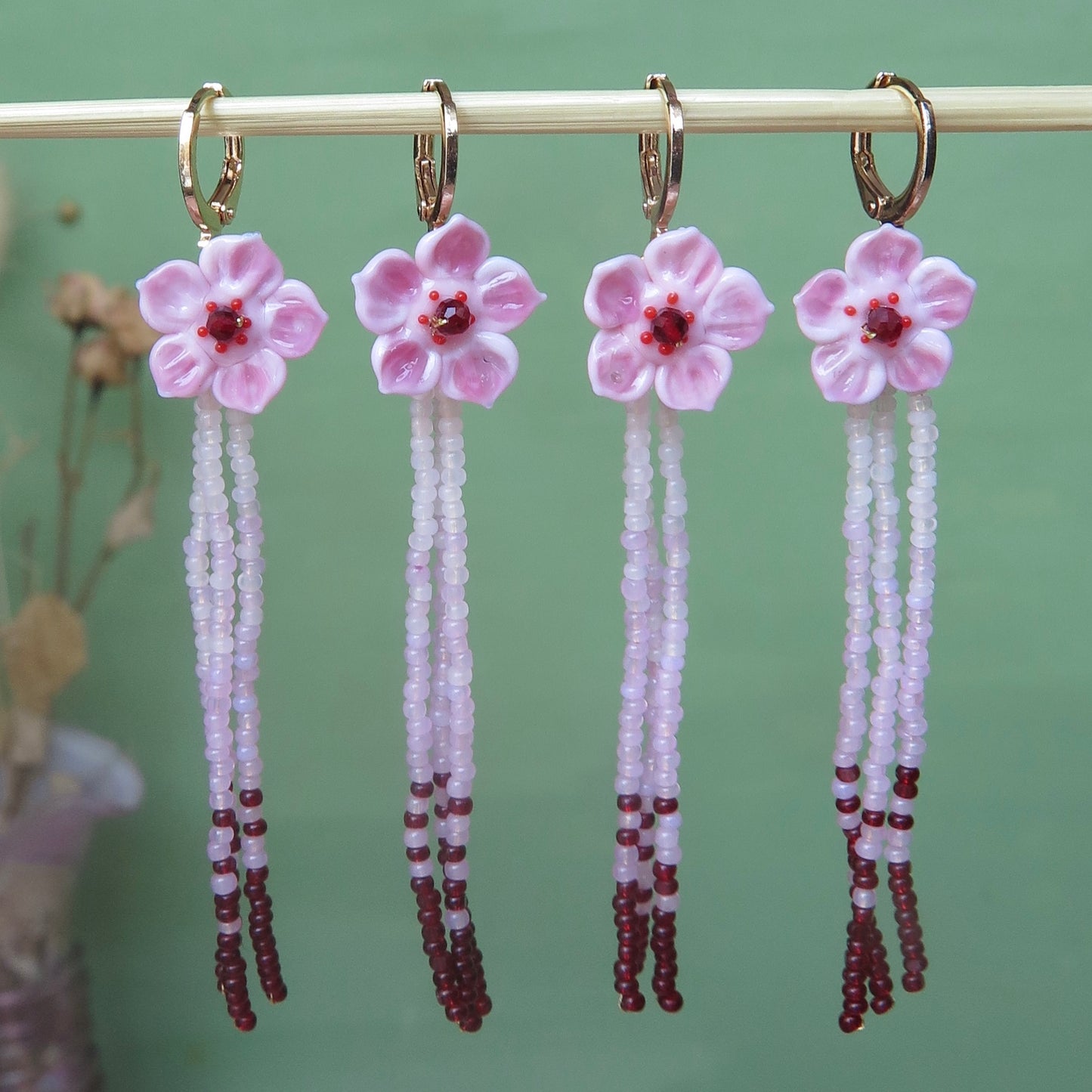 Sakura Dangles