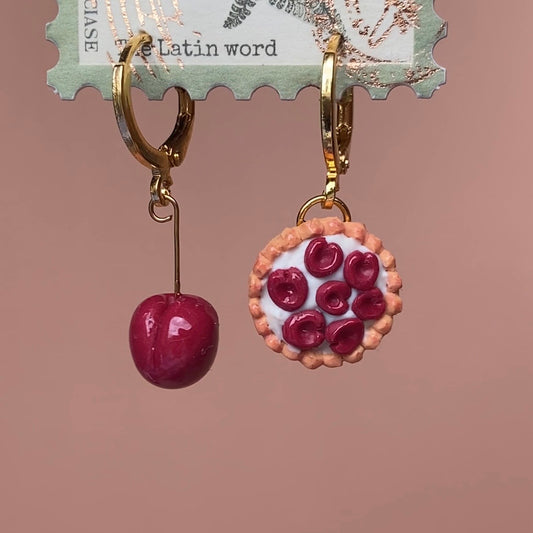 Cherry Tart Mismatched Huggies