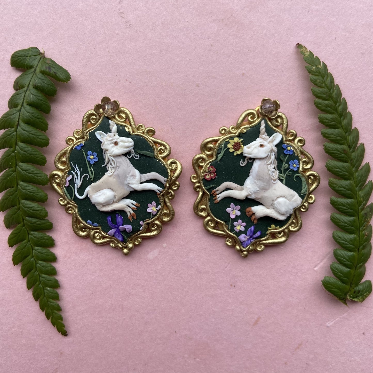 Unicorn Statement Earrings 2