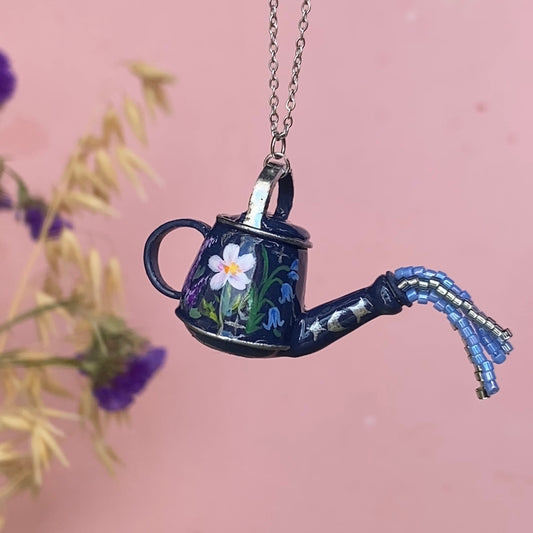 Watering Can Necklace